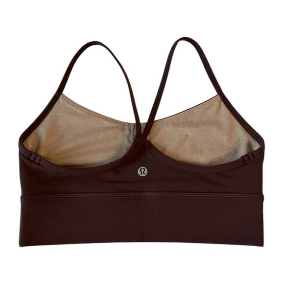 Lululemon Brown Sports Bra with Supportive Band - Picture 2 of 5